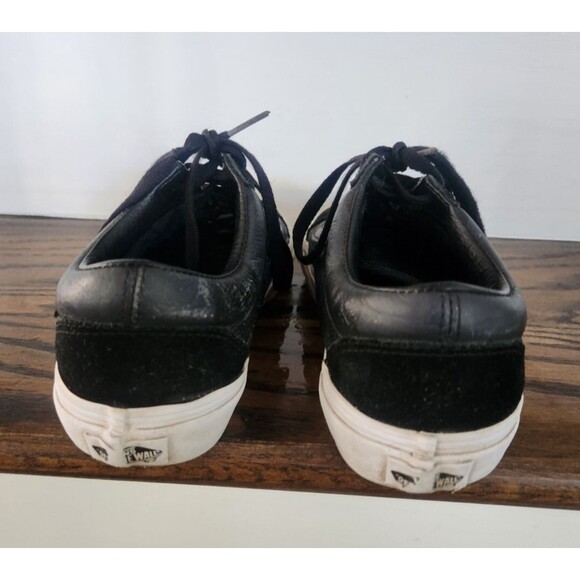 Pre-Owned Vans Era Shoes Leather Suede Check Low Top Sneakers-Size 5.5 - Picture 11 of 14